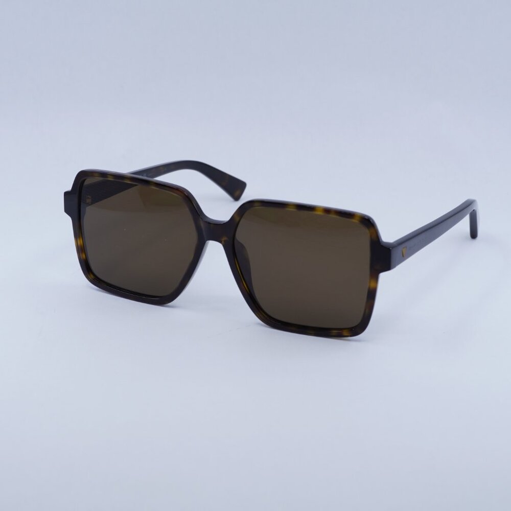 🕶️ New Bottega Veneta BV1317SK 002 Sunglasses - Havana Frame, Brown Lenses